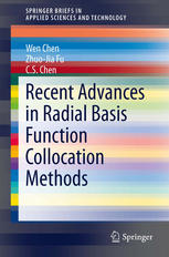 Recent Advances In Radial Basis Function Collocation Methods 1st Edition Wen Chen