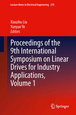 Proceedings Of The 9th International Symposium On Linear Drives For Industry Applications Volume 1 Yuqin Wang Auth