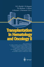 Transplantation In Hematology And Oncology Ii 1st Edition Hj Kolb