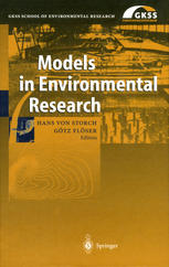 Models In Environmental Research 1st Hans Von Storch Ed Dr Gtz Flser Ed