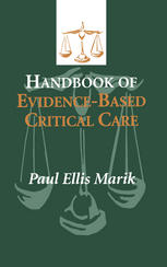 Handbook Of Evidencebased Critical Care Paul Ellis Marik Md