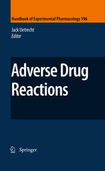 Adverse Drug Reactions Michael Holt Cynthia Ju Auth Jack Uetrecht Eds