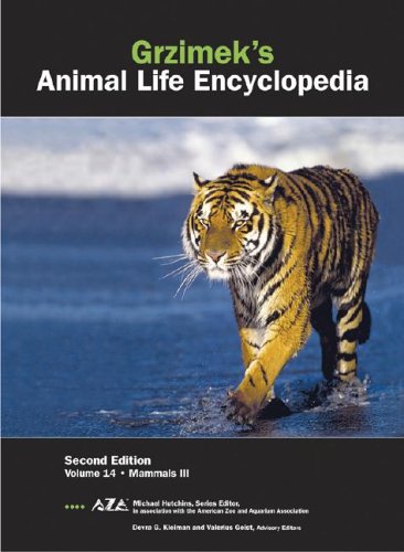 Grzimeks Animal Life Encyclopedia Mammals 2nd Edition Devra G Kleiman