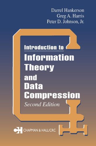 Introduction To Information Theory And Data Compression Second Edition 2nd Edition Dc Hankerson