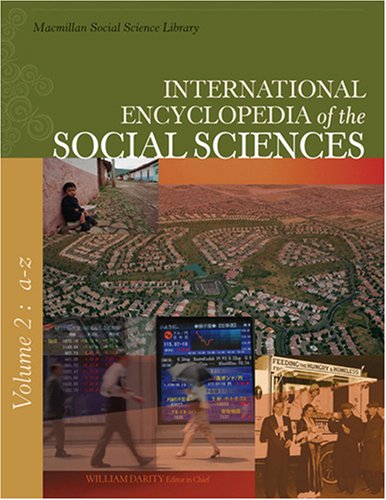 International Encyclopedia Of The Social Sciences 2nd Edition William A Darity