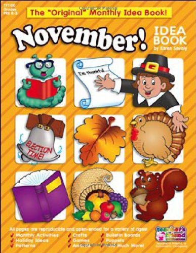 November Monthly Idea Book Scholastic