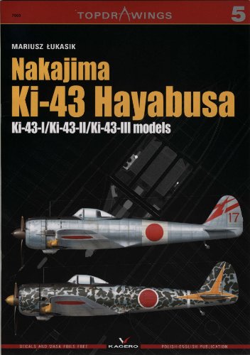 Nakajima Ki43 Hayabusa Ki43iki43i Iki43iii Models M Lukasik