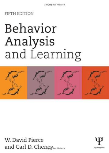 Behavior Analysis And Learning Fifth Edition 2nd Edition W David Pierce
