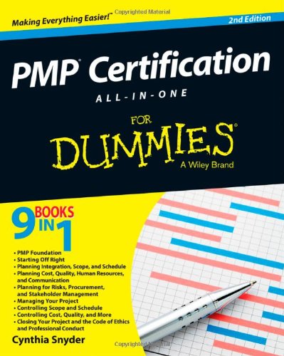 Pmp Certification Allinone For Dummies 2nd Edition Cynthia Stackpole Snyder
