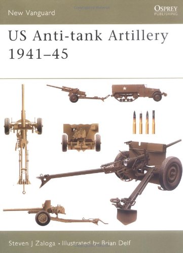 Us Antitank Artillery 194145 Steven J Zaloga Brian Delf Illustrator