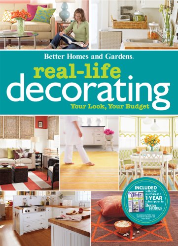Better Homes Gardens Reallife Decorating 1st Edition Better Homes And Gardens