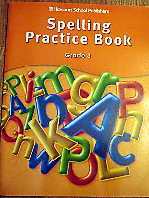 Storytown Spelling Practice Book Student Edition Grade 3 1st Edition Harcourt School Publishers