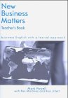 New Business Matters Teachers Book 2nd Revised Edition Mark Powell