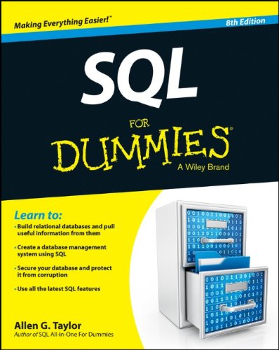 Sql For Dummies 8th Edition Allen G Taylor