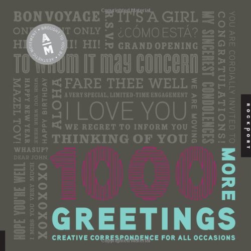 1000 More Greetings Creative Correspondence For All Occasions Aesthetic Movement