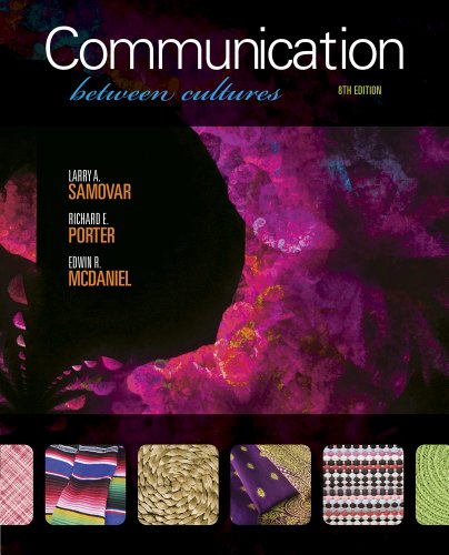 Communication Between Cultures 8th Edition Larry A Samovar Richard E Porter
