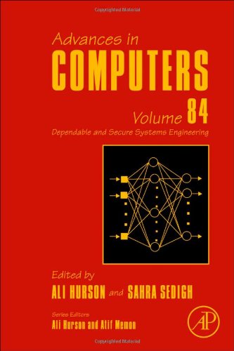 Dependable And Secure Systems Engineering 1st Edition Ali Hurson And Sahra Sedigh Eds