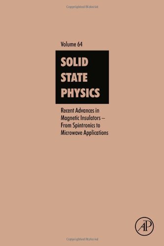 Recent Advances In Magnetic Insulators From Spintronics To Microwave Applications 1st Edition Mingzhong Wu And Axel Hoffmann Eds