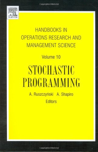 Stochastic Programming 1st Edition A Ruszczynski And A Shapiro Eds