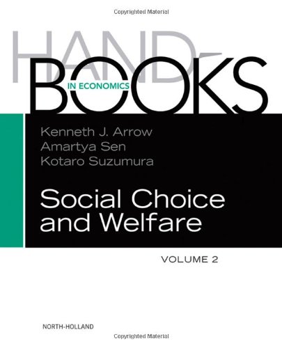 Handbook Of Social Choice And Welfare 2 1st Edition Kenneth J Arrow
