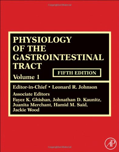 Physiology Of The Gastrointestinal Tract 5th Edition Johnson