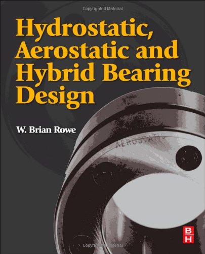 Hydrostatic Aerostatic And Hybrid Bearing Design 1st Edition