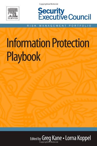 Information Security Playbook 1st Edition Greg Kane And Lorna Koppel Eds