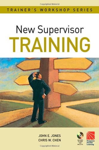 New Supervisor Training John E Jones And Chris W Chen Eds