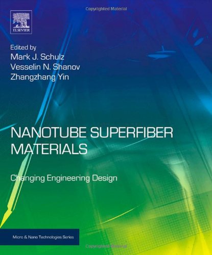 Nanotube Superfiber Materials Changing Engineering Design 1st Edition Mark J Schulz
