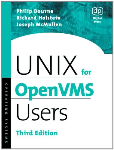 Unix For Open Vms Users 3rd Edition Philip Bourne Richard Holstein And Joseph Mcmullen Auth