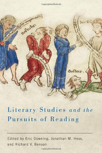 Literary Studies And The Pursuits Of Reading 1st Edition Eric Downing