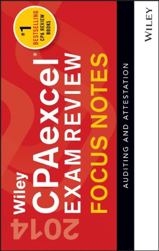 Wiley Cpaexcel Exam Review 2014 Focus Notes Auditing And Attestation 9th Edition Wiley