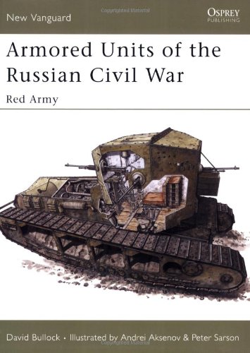 Armored Units Of The Russian Civil War Red Army First Edition David Bullock