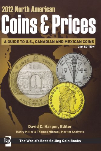 2012 North American Coins Prices 21th Edition David C Harper