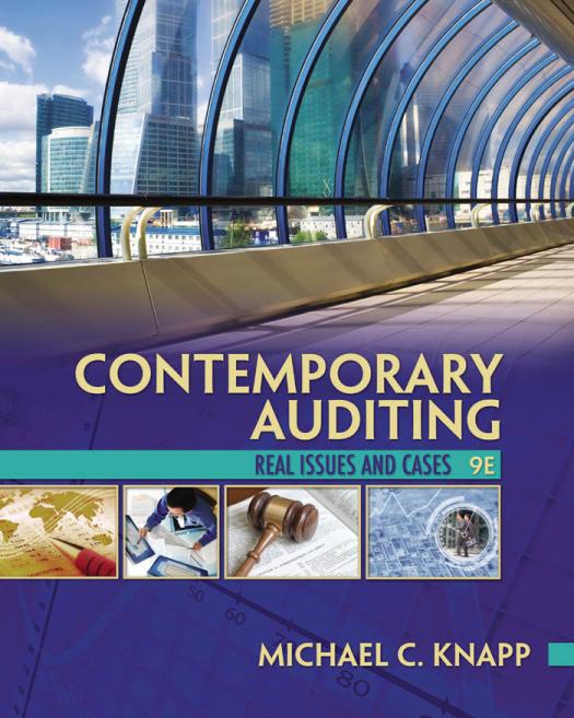 Contemporary Auditing 9th Edition Michael C Knapp