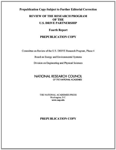Review Of The Research Program Of The Us Drive Partnership Fourth Report Phase 4 Committee On Review Of The Us Drive Research Program