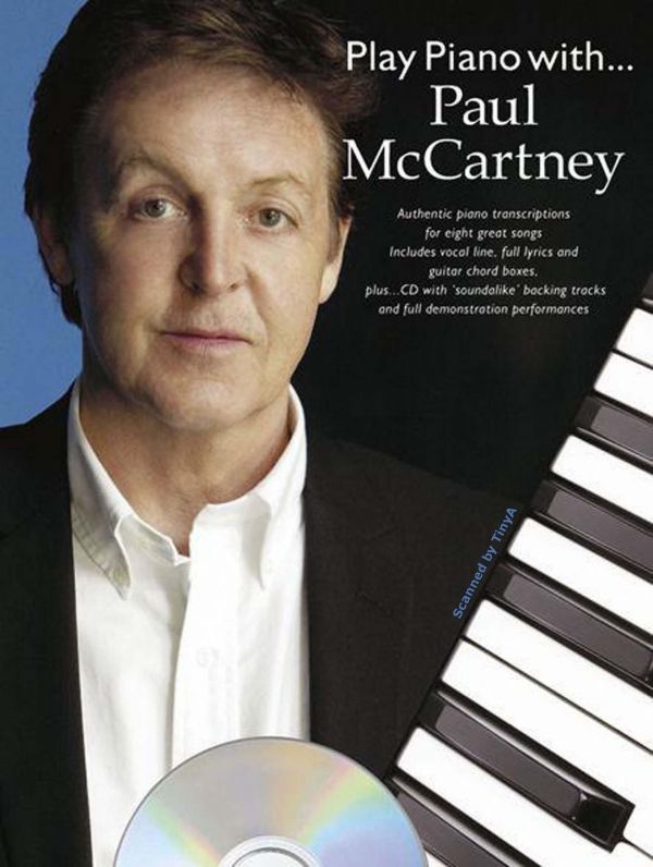 Play Piano With Paul Mccartneyauthentic Piano Transciptionsmusic Book Without Cd Mccartney Paul Art
