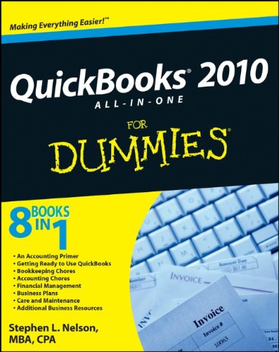 Quickbooks 2010 Allinone For Dummies 6th Edition Stephen L Nelson