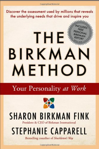 The Birkman Method Your Personality At Work 1st Edition Sharon Birkman Fink