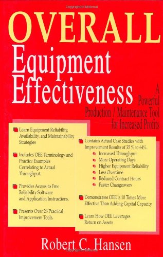 Overall Equipment Effectiveness A Powerful Productionmaintenance Tool For Increased Profits 1st Robert Hansen