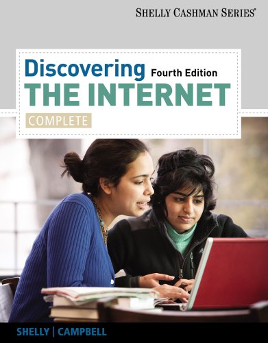 Discovering The Internet Complete 4th Edition Gary B Shelly