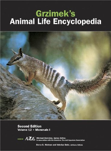 Grzimeks Animal Life Encyclopedia Mammals 2nd Edition Devra G Gleiman