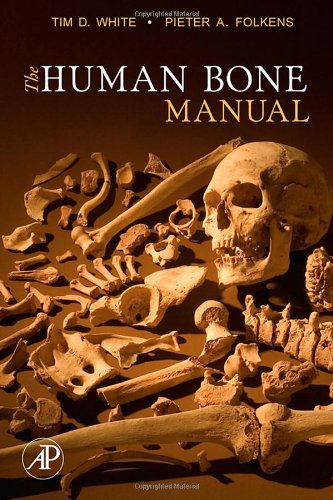 The Human Bone Manual 1st Edition Tim D White Pieter A Folkens