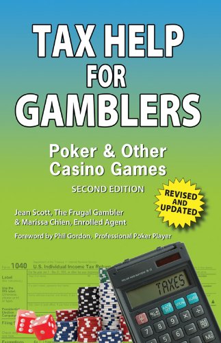 Tax Help For Gamblers Poker Other Casino Games Second Jean Scott Marissa Chien