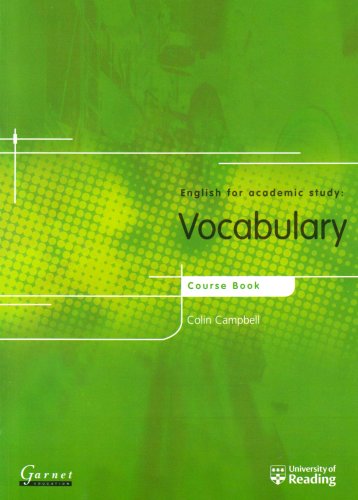 Vocabulary Course Book With Answer Key Colin Campbell