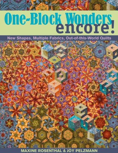 Oneblock Wonders Encore New Shapes Multiple Fabrics Outofthisworld Quilts Maxine Rosenthal