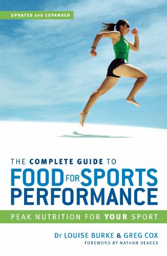 The Complete Guide To Food For Sports Performance Peak Nutrition For Your Sport 3rd Edition Dr Louise Burke