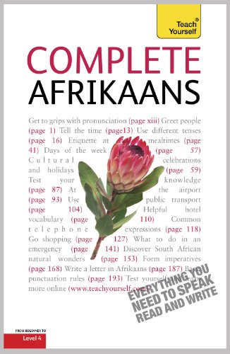 Teach Yourself Complete Afrikaans Lydia Mcdermott
