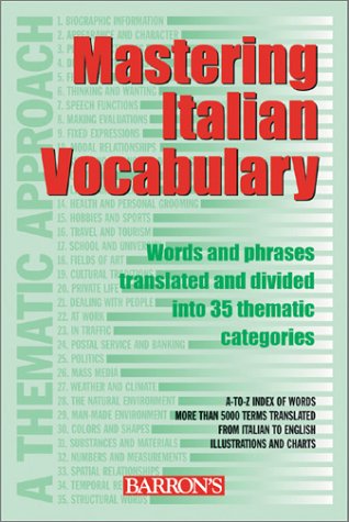 Mastering Italian Vocabulary A Thematic Approach 2nd Luciana Feinlertorriani