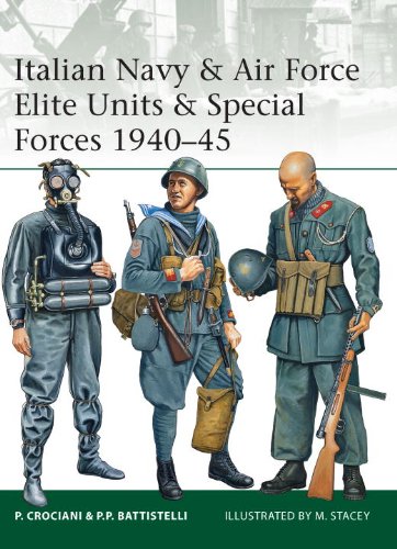 Italian Navy Air Force Elite Units Special Forces 194045 Piero Crociani